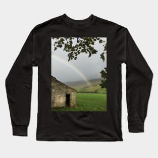 A Pot of Gold at the end of the Rainbow?  Found this one over in Yorkshire! Long Sleeve T-Shirt